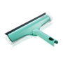 Leifheit Limpiacristales 4 en 1 de 32 cm con funda de microfibra