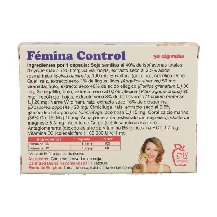 Dis Femina Control 30 cápsulas Dis Femina Control 30 cápsulas