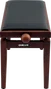 QUIKLOK Banqueta para Piano Deluxe PB100 Madera Nogal/Negra Mate