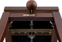 QUIKLOK Banqueta para Piano Deluxe PB100 Madera Nogal/Negra Mate