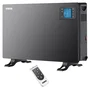 Noveen Convector Eléctrico Inteligente CH7100, 2000 W, Pantalla LCD, Negro, Para Interior
