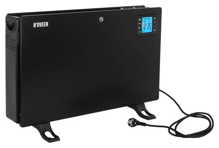 Noveen Convector Eléctrico Inteligente CH7100, 2000 W, Pantalla LCD, Negro, Para Interior Noveen Convector Eléctrico Inteligente CH7100, 2000 W, Pantalla LCD, Negro, Para Interior