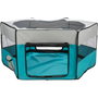 Trixie Recinto con red/base ø 150 × 65 cm - Turquesa / Gris claro
