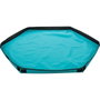 Trixie Recinto con red/base ø 150 × 65 cm - Turquesa / Gris claro