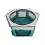 Trixie Recinto con red/base ø 150 × 65 cm - Turquesa / Gris claro