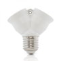 Adaptador E27 a 2 E27, Divisor de Casquillo para Bombillas