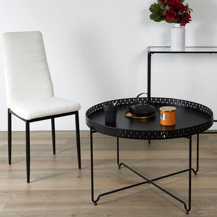 Home Deco Factory Mesa Auxiliar Sevilla d.78 cm