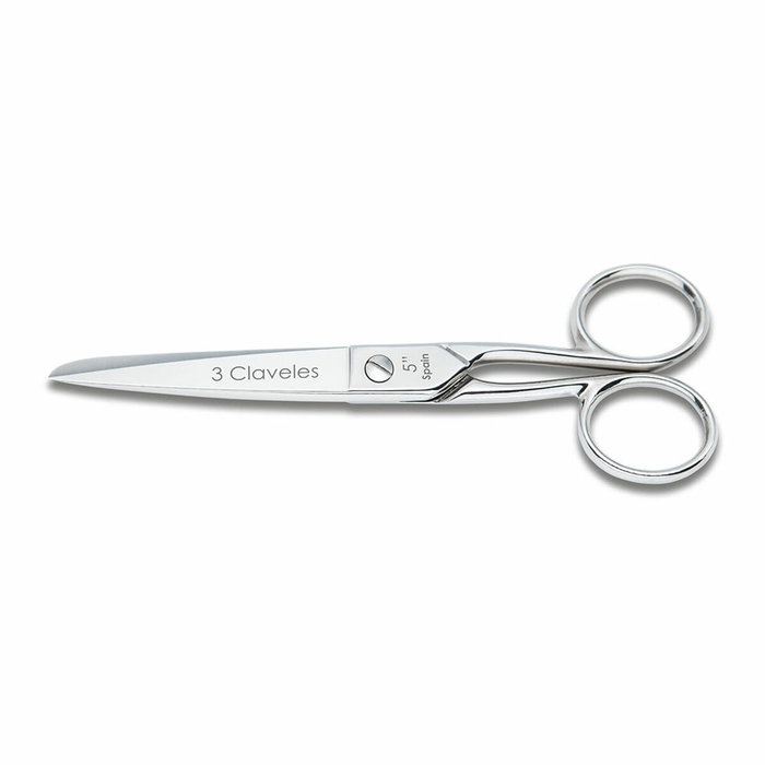 3 Claveles Tijera de costura catalana 5 pol - 12,5 cm 3 Claveles Tijera de costura catalana 5 pol - 12,5 cm