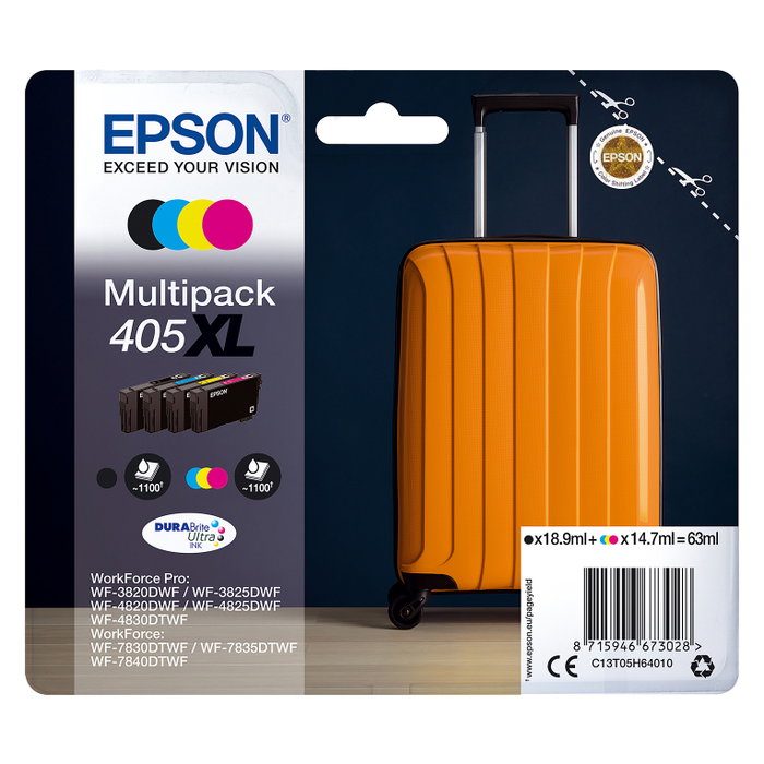 Epson 405XL Multipack de 4 colores XL Epson 405XL Multipack de 4 colores XL
