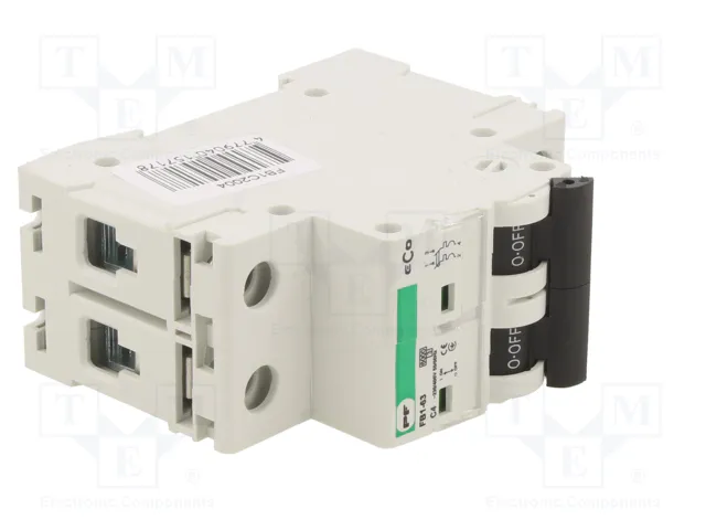 Promfactor Baltic Interruptor magnetotérmico ECO 2 polos 4A Promfactor Baltic Interruptor magnetotérmico ECO 2 polos 4A