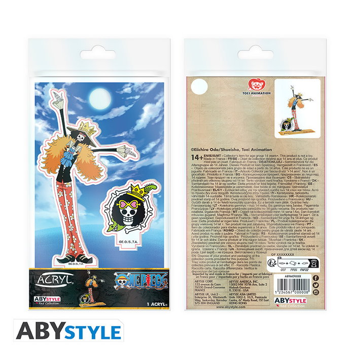 Abystyle Figura acrílica de Brook de One Piece Abystyle Figura acrílica de Brook de One Piece