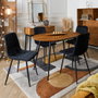 Home Deco Factory Silla Mateo Negro