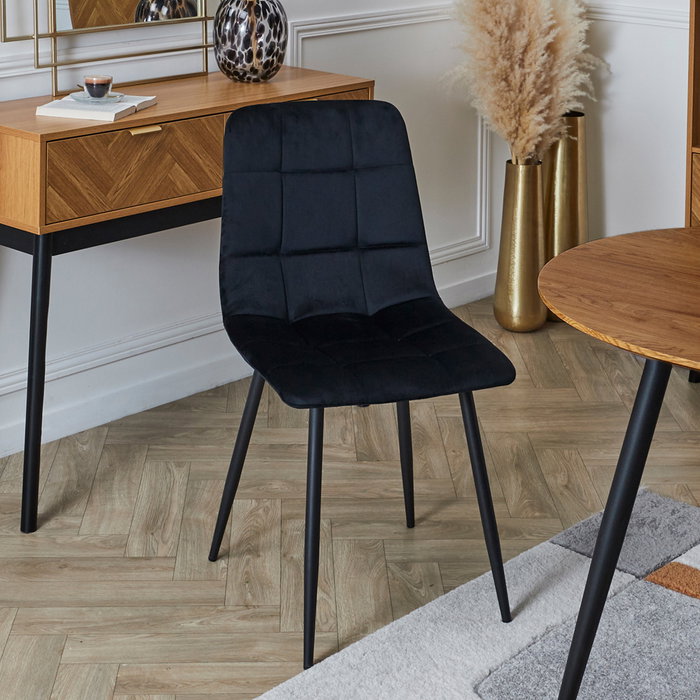 Home Deco Factory Silla Mateo Negro