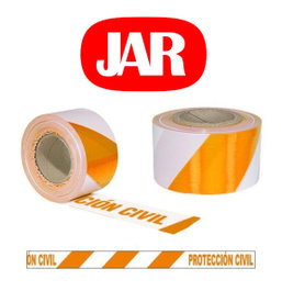 Cinta de Señalización Protección Civil Rollo de 250 m x 8 cm