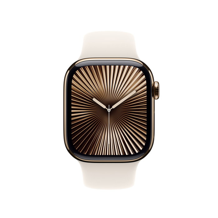 Apple 42mm Starlight Sport Band S/M para Apple Watch