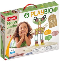 QUERCETTI Juego de Construcción Playbio Tecno Jumbo 45 Piezas