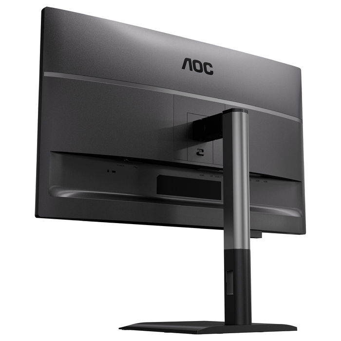 AOC Q27P4CV Monitor QHD de 27 Pulgadas (68,6cm) - 2560x1440 IPS 120Hz HDR, 4ms, Altavoces, USB-C 96W, DP 1.4, HDMI 2.1, KVM, Altura Ajustable, VESA, Negro