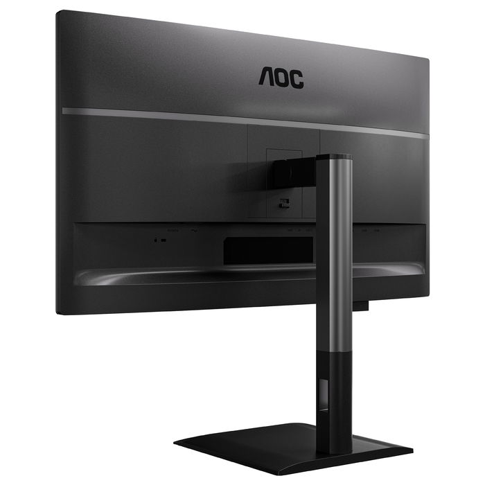 AOC Q27P4CV Monitor QHD de 27 Pulgadas (68,6cm) - 2560x1440 IPS 120Hz HDR, 4ms, Altavoces, USB-C 96W, DP 1.4, HDMI 2.1, KVM, Altura Ajustable, VESA, Negro