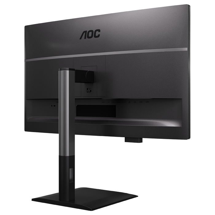 AOC Q27P4CV Monitor QHD de 27 Pulgadas (68,6cm) - 2560x1440 IPS 120Hz HDR, 4ms, Altavoces, USB-C 96W, DP 1.4, HDMI 2.1, KVM, Altura Ajustable, VESA, Negro