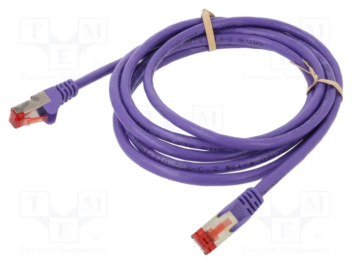 GOOBAY Patch Cord S/FTP Cat 6 RJ45 2m Violeta