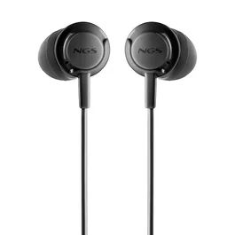 NGS Cross Step Auriculares Intrauditivos USB Tipo-C Negro