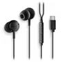 NGS Cross Step Auriculares Intrauditivos USB Tipo-C Negro