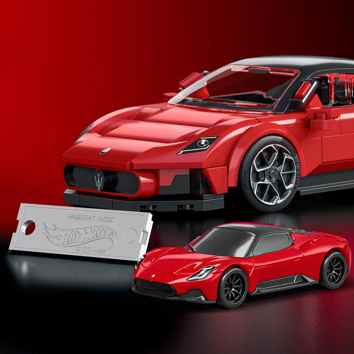 Mattel Hot Wheels Speed Series Maserati MC20 Kit de Construcción