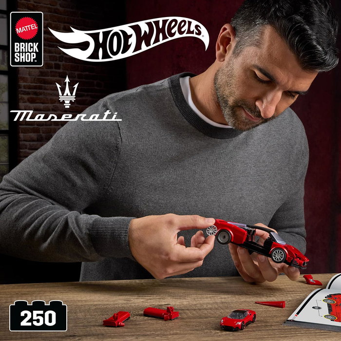 Mattel Hot Wheels Speed Series Maserati MC20 Kit de Construcción