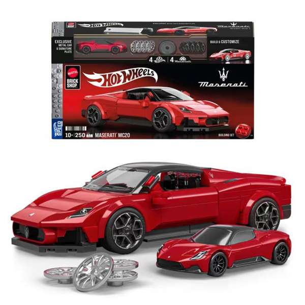 Maserati Mc20 Hot Wheels Jfr90 Mattel Brick Maserati Mc20 Hot Wheels Jfr90 Mattel Brick