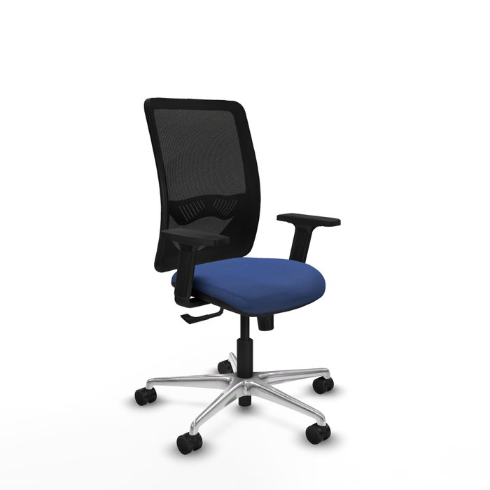 PIQUERAS Y CRESPO Silla de oficina Zulema con mecanismo Sincro, Azul marino y Negro PIQUERAS Y CRESPO Silla de oficina Zulema con mecanismo Sincro, Azul marino y Negro