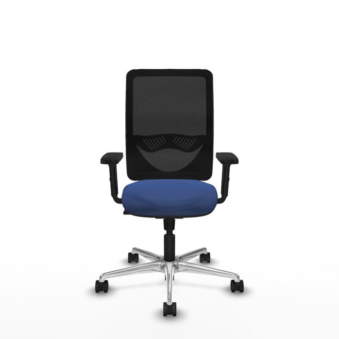 PIQUERAS Y CRESPO Silla de oficina Zulema con mecanismo Sincro, Azul marino y Negro PIQUERAS Y CRESPO Silla de oficina Zulema con mecanismo Sincro, Azul marino y Negro