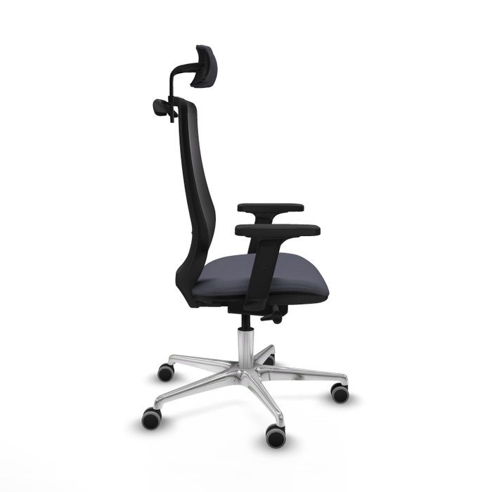 PIQUERAS Y CRESPO Silla de oficina Mardos con mecanismo Sincro/Traslack, Gris oscuro y Negro PIQUERAS Y CRESPO Silla de oficina Mardos con mecanismo Sincro/Traslack, Gris oscuro y Negro