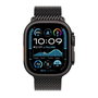 Apple Watch Ultra 2 (A2986) Smartwatch 49mm Titanio Negro, Resistencia al Agua 100m, GPS, 64GB, SOS Emergencia, Pantalla Retina LTPO2 OLED 3000 nits
