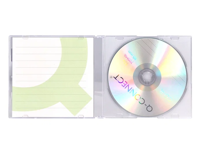 Q-connect CD-R 700MB 80min 52x Caja Slim 10 Unidades