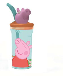 Stor Vaso con figurita 3D Peppa Pig Core 360 ml
