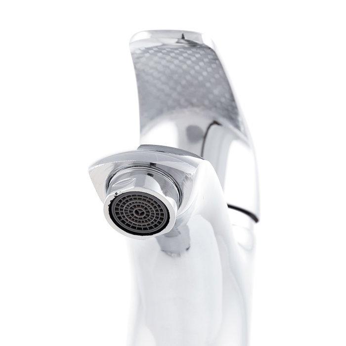 QLI Grifo de Lavabo Monomando de Estilo Clásico Cromado QLI Grifo de Lavabo Monomando de Estilo Clásico Cromado