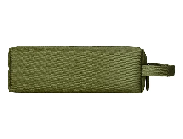 Liderpapel Estuche Portatodo Classic Rectangular con Asa 210x70mm Verde Militar
