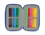Safta Plumier Cars Disney Pixar de Doble Cremallera con 29 Piezas