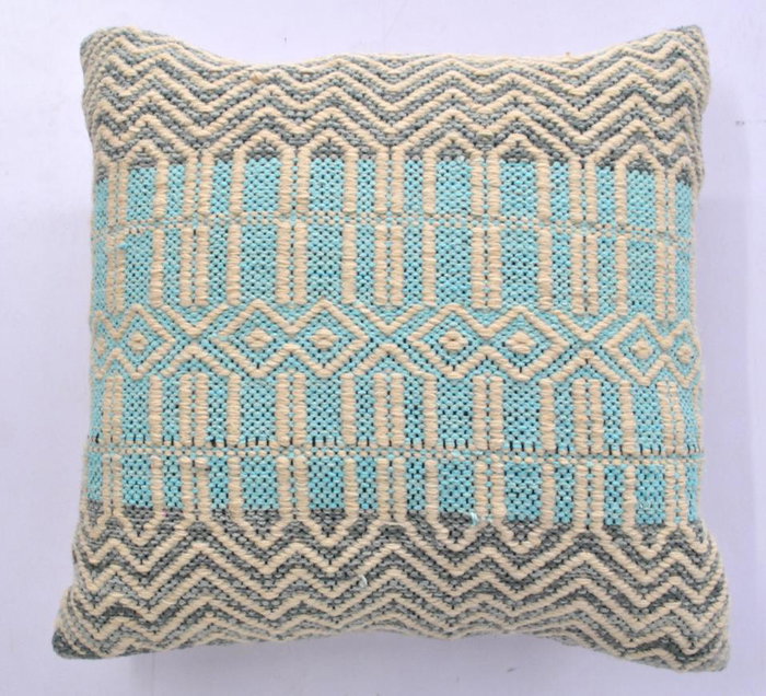 DKD Home Decor Sillón Mariposa Algodón y Hierro Azul