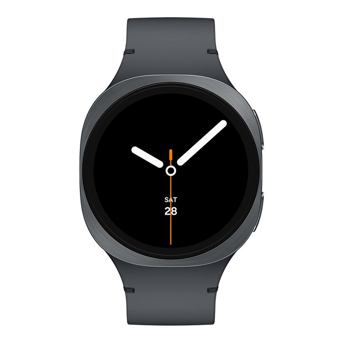 Samsung Galaxy Watch 8 40mm LTE EU color Grafito en Aluminio con correa de Silicona, Wear OS, GPS, monitores de frecuencia cardiaca y presión arterial, SM-L325FDAAXEF