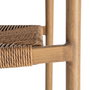 Silla Apilable Aluminio-Rattán Pe 56,50 X 62,50 X 80,50 cm (Set de 2)