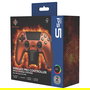 Deltaco Gaming GAM-199-ORANGECOPPER Mando Inalambrico PS5, PC, Android, iOS, con Puerto USB-C, Cable Desmontable, Bateria 1000 mAh, Color Naranja y Bronce