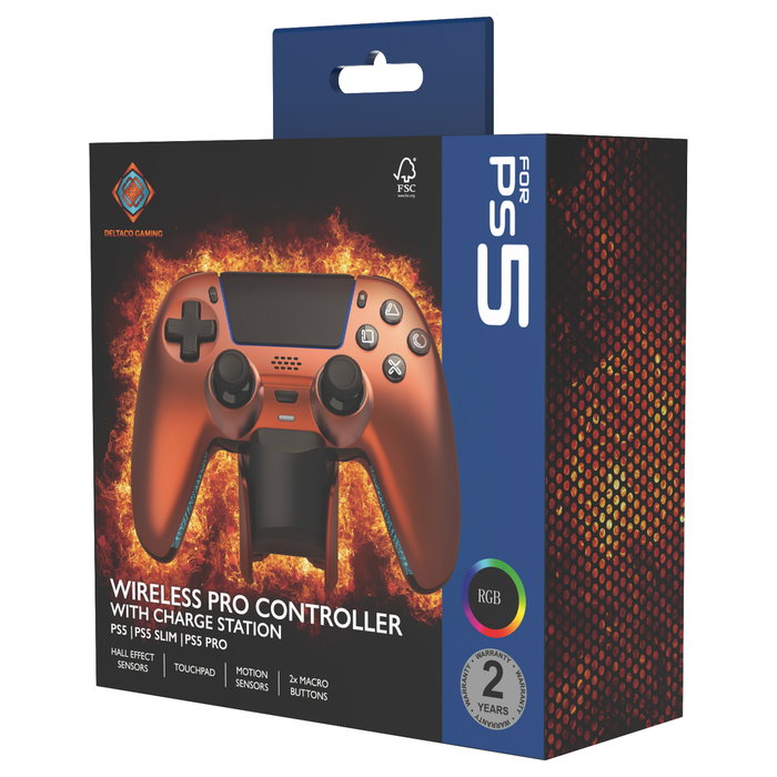 Deltaco Gaming GAM-199-ORANGECOPPER Naranja/Bronce