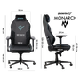 Silla Gaming Phoenix MONARCH Negro