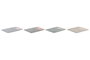 DKD Home Decor Salvamanteles de Dolomita y Corcho 18x24x1 cm Surtido