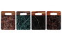 DKD Home Decor Salvamanteles de Dolomita y Corcho 18x24x1 cm Surtido