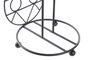 DKD Home Decor Portarrollos de Metal Geométrico Negro
