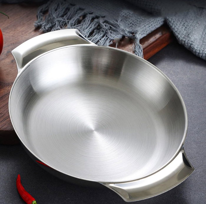 Inde Cazuela My Bar 18 cm para Servir y Cocinar, Apta para Inducción (Pack de 12)