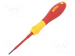 WIHA Destornillador plano aislado SoftFinish® electric SL 2 60mm
