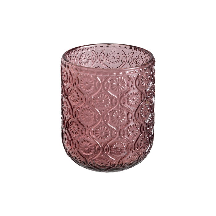 Ixia Vaso Rosa de Cristal para Decoración, 260ml Ixia Vaso Rosa de Cristal para Decoración, 260ml